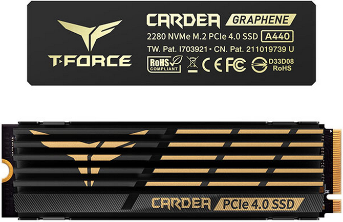 Test dysku SSD TeamGroup T-Force Cardea Graphene A440 PCI-E 4.0 - Wysoka wydajność i dwa radiatory w komplecie [nc1]