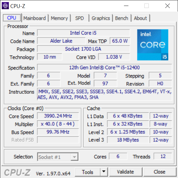 Test Intel Core i5-12400F Alder Lake - Najlepszy procesor do 1000 zł? Porównanie z Intel Core i5-10400F, Core i5-11400F i Ryzen 5 3600 [nc1]