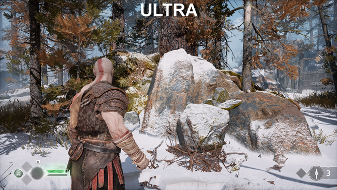 Test wydajności God of War PC - Wymagania sprzętowe do niskich nie należą. Test i porównanie jakości obrazu NVIDIA DLSS [nc1]