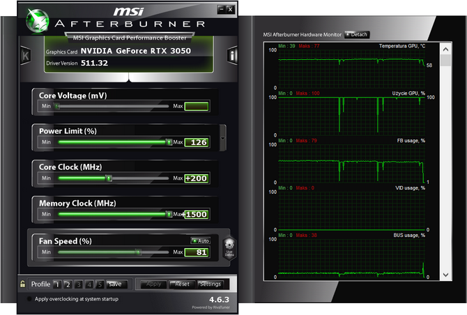 Testy karty graficznej NVIDIA GeForce RTX 3050 - Wydajność, cena, możliwości podkręcania. Co potrafi najtańsze Ampere? [nc1]