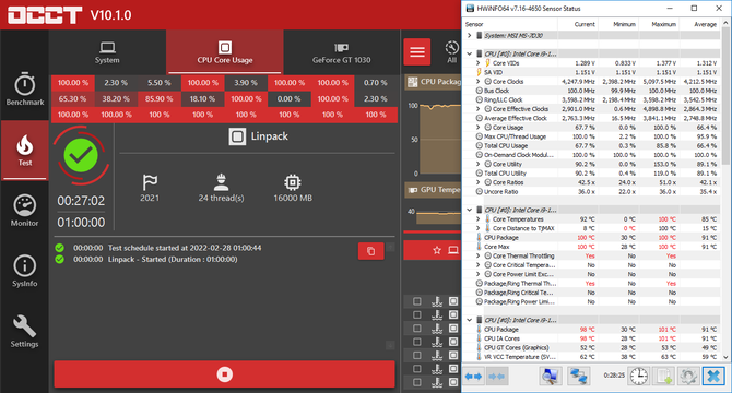 Test płyty głównej MSI MPG Z690 Carbon EK X - Fabryczny blok wodny schłodzi nawet Intel Core i9-12900K [nc1]