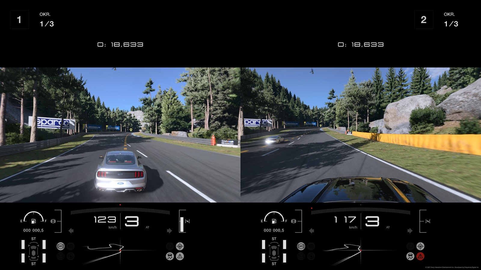 Gameplay Gran Turismo 7 zestawiony z grą na PS3 uwypukla skalę zmian