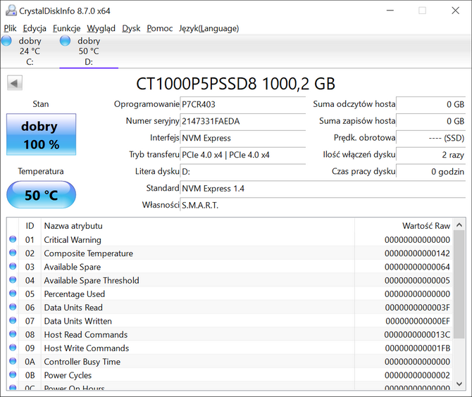 Test dysku SSD Crucial P5 Plus - Dobra wydajność w rozsądnej cenie. Najbardziej opłacalny nośnik SSD M.2 NVMe PCI-E 4.0 [nc1]