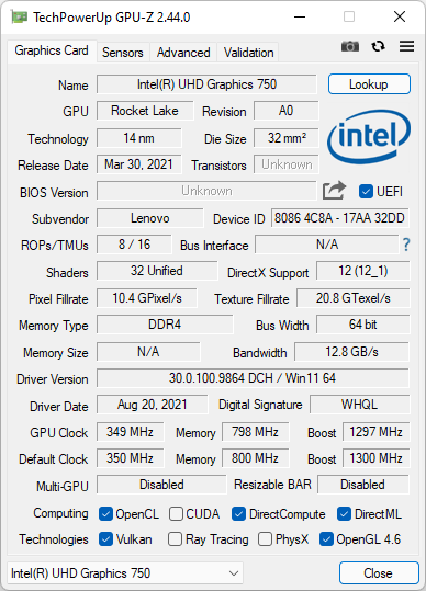Lenovo ThinkStation P350 Tiny - Test biurowego zestawu komputerowego z Intel Core i9-11900T oraz kartą NVIDIA T600 [nc1]
