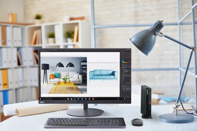 Lenovo ThinkStation P350 Tiny - Test biurowego zestawu komputerowego z Intel Core i9-11900T oraz kartą NVIDIA T600 [nc1]