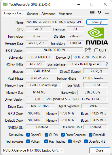 Test Hyperbook NV7 - Laptop do gier z Intel Core i7-12700H, układem graficznym NVIDIA GeForce RTX 3060 i SSD PCIe 4.0 [nc1]