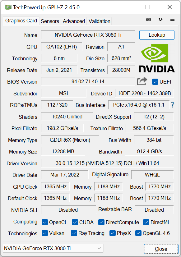 Test komputera NTT HIRO Force ONE - Intel Core i9-12900KS i NVIDIA GeForce RTX 3080 Ti. Komputer marzeń za ponad 20000 złotych [nc1]