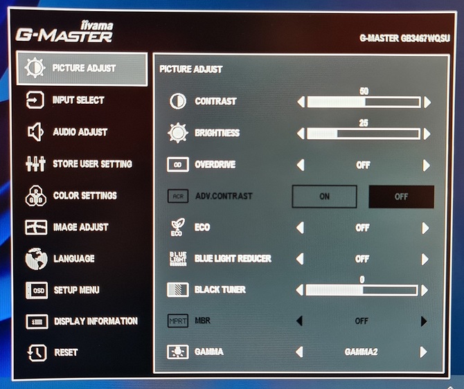 Test monitora iiyama G-Master GB3467WQSU-B1 Red Eagle - Ultrawide dla graczy z matrycą VA, odświeżaniem 165 Hz oraz HDR [nc1]