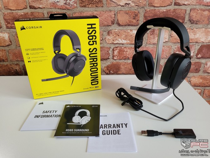 Corsair HS65 Surround – test słuchawek dla graczy z funkcją personalizacji brzmienia i świetnym mikrofonem [nc1]