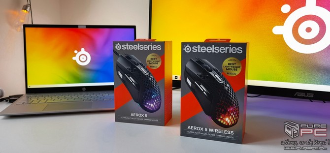 SteelSeries Aerox 5 oraz Aerox 5 Wireless – test dopracowanych, uniwersalnych myszy dla graczy [nc1]