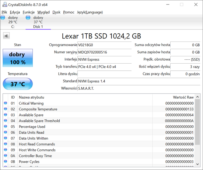 Test dysku SSD Lexar NM760 - Dobra wydajność w rozsądnej cenie. Klasowy rywal Patriot P400 i Crucial P5 Plus [nc1]