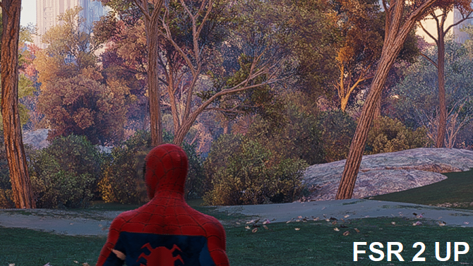 Test NVIDIA DLSS, AMD FSR oraz IGTI w grze Marvel's Spider-Man - porównanie jakości obrazu i skalowanie wydajności [nc40]