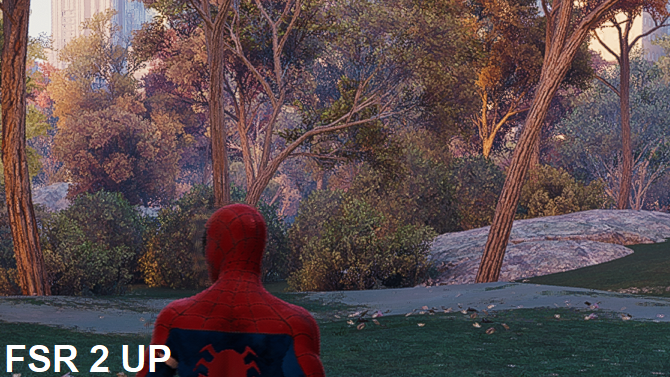 Test NVIDIA DLSS, AMD FSR oraz IGTI w grze Marvel's Spider-Man - porównanie jakości obrazu i skalowanie wydajności [nc77]