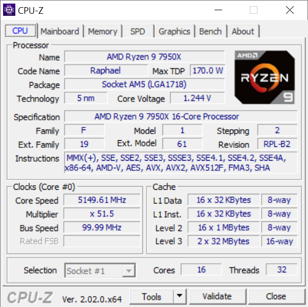 Test procesora AMD Ryzen 9 7950X - Nowy król wydajności? Architektura Zen 4 rządzi w programach, ale w grach... [nc1]