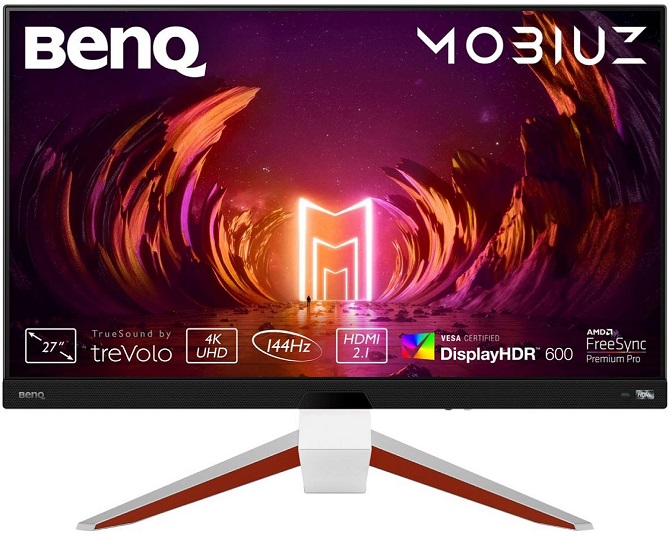 Test BenQ Mobiuz EX2710U - monitor 4K 144 Hz z HDMI 2.1 oraz VESA DisplayHDR 600 dla wymagających graczy [nc1]