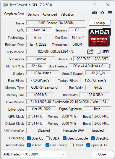 Test Lenovo ThinkPad Z16 - nowa seria laptopów biznesowych, tym razem z AMD Ryzen 7 PRO 6850H oraz Radeon RX 6500M [nc1]