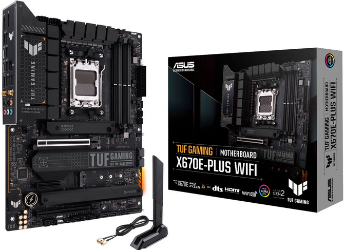 Test płyty głównej ASUS TUF Gaming X670E-Plus WiFi dla procesorów AMD Ryzen 7000 - Godny następca ASUS TUF Gaming X570-Plus? [nc1]