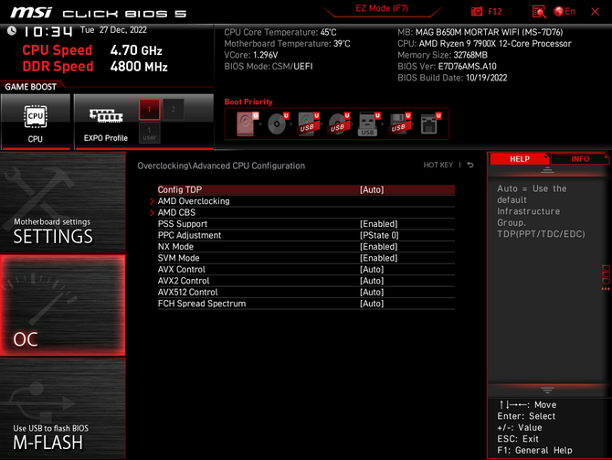 Test płyty głównej MSI MAG B650M Mortar WiFi dla procesorów AMD Ryzen 7000 - Mniejsza wersja Tomahawka [nc1]