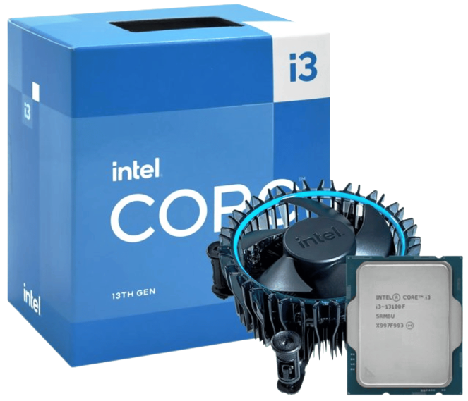 Test procesora Intel Core i3-13100F - Następca Intel Core i3-12100F. Wydajne cztery rdzenie, ale niestety trochę za drogie [nc1]