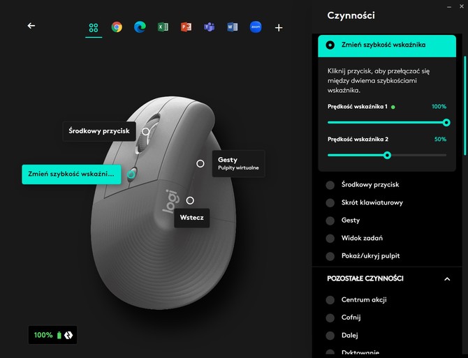 Test myszki Logitech Lift – pionowy, ergonomiczny gryzoń, który występuje także w wersji dla leworęcznych [nc1]