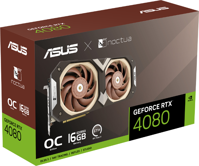 Test karty graficznej ASUS GeForce RTX 4080 Noctua Edition - Może jest wielka i brzydka, ale przynajmniej cicha i wydajna [nc1]