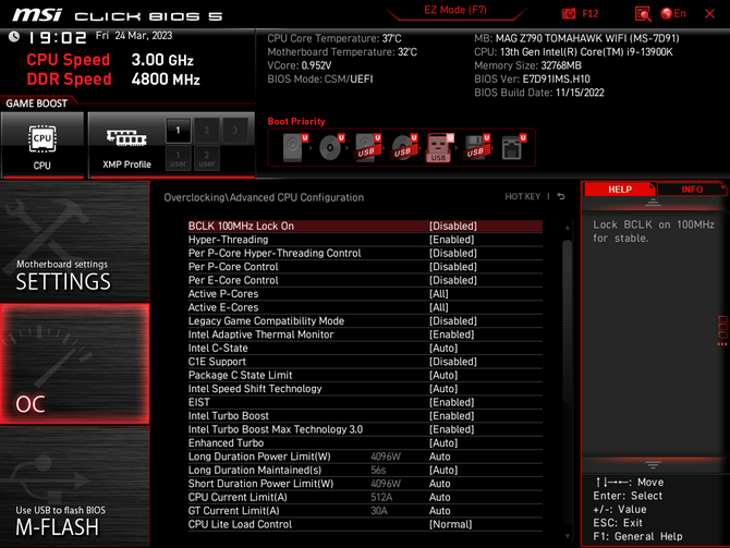 Test płyty głównej MSI MAG Z790 Tomahawk WiFi DDR5 - Wystarczy nawet do podkręconego Intel Core i9 [nc1]