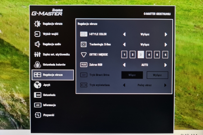 Test iiyama G-Master GB2870UHSU Red Eagle - Monitor 4K dla graczy z szybką matrycą IPS i odświeżaniem 150 Hz [nc1]