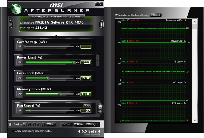 Test karty graficznej MSI GeForce RTX 4070 Gaming X Trio - Dobrze chłodzona i bardzo cicha [nc1]