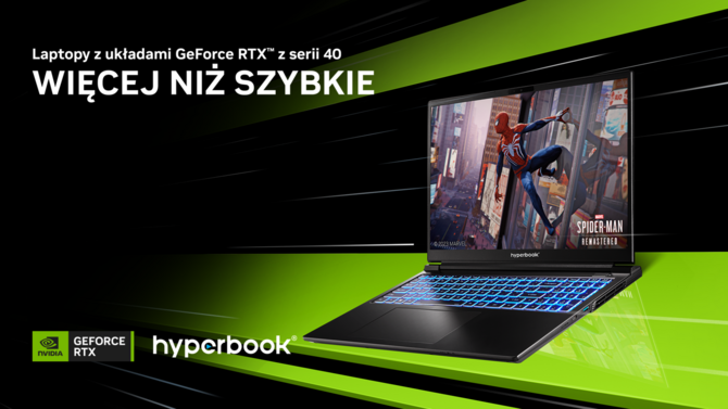 Test Hyperbook NP5 z NVIDIA GeForce RTX 4060 Laptop GPU - Tańszy układ graficzny Ada Lovelace trafia do notebooków [nc1]