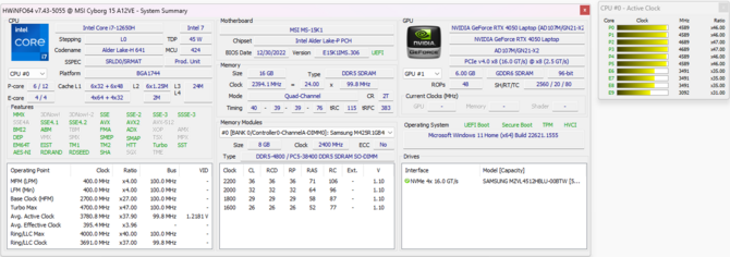 Test MSI Cyborg 15 - Jeden z najtańszych laptopów do gier wyposażonych w układ graficzny NVIDIA GeForce RTX 4050 [nc1]