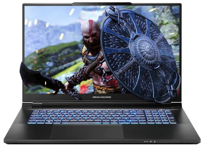 Dream Machines RX4090-17PL25 test - Top notebook with NVIDIA GeForce RTX 4090 Laptop GPU and Intel Core i9-13900HX [nc1]