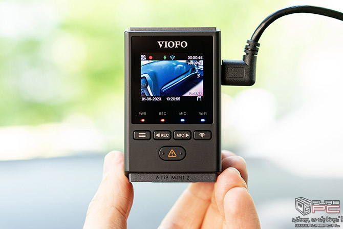Świetna jakość wideo, mała obudowa, dobra funkcjonalność. Test kamery samochodowej Viofo A119 Mini 2 [nc1]