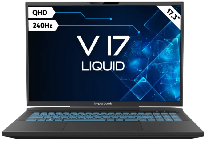 Test Hyperbook V17 Liquid z NVIDIA GeForce RTX 4090 Laptop GPU. Chłodzenie wodne w tym laptopie do gier daje radę [nc1]