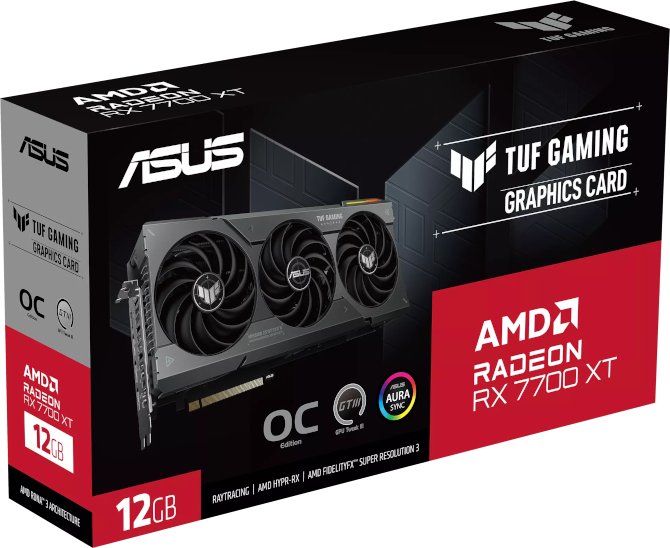 Test karty graficznej ASUS Radeon RX 7700 XT TUF Gaming - Chłodno, cicho i wydajnie. Oto następca Radeon RX 6700 XT [nc1]