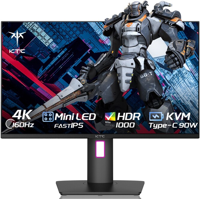 Test KTC M27P20 Pro - Monitor 4K z odświeżaniem 160 Hz, podświetleniem Mini LED, matrycą Fast IPS i w dobrej cenie [nc1]