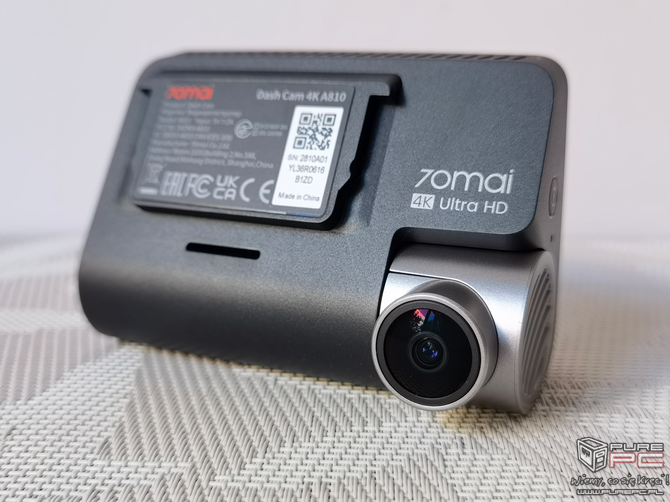 70mai Dash Cam 4K A810 - recenzja wideorejestratora z sensorem Sony STARVIS 2 IMX678. W tej cenie lepszego możesz już nie znaleźć [nc1]
