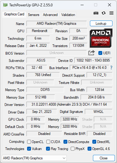 Test ASUS PN53 - miniaturowy komputer z procesorem AMD Ryzen 7 7735HS i grafiką AMD Radeon 680M [nc1]