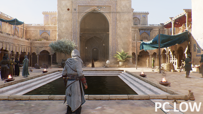 Test Assassin's Creed Mirage PC kontra PlayStation 5. Jakość technik DLSS, FSR i XeSS oraz skalowanie wydajności [nc66]