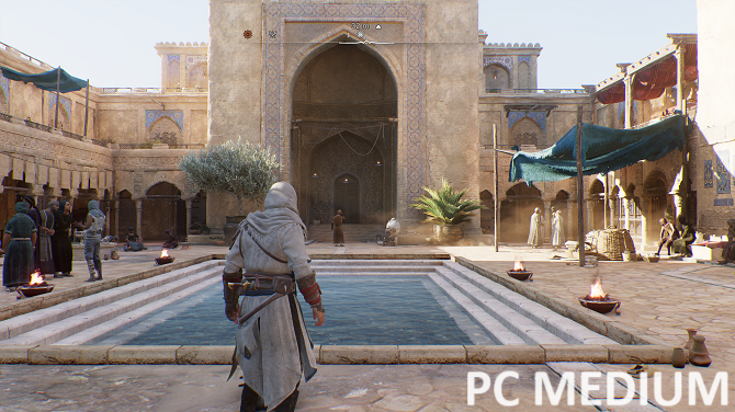 Test Assassin's Creed Mirage PC kontra PlayStation 5. Jakość technik DLSS, FSR i XeSS oraz skalowanie wydajności [nc84]