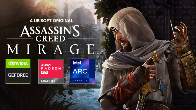 Test wydajności Assassin’s Creed Mirage PC - Porównanie kart graficznych NVIDIA GeForce, AMD Radeon i Intel ARC [nc1]