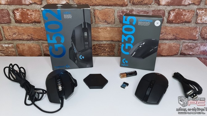 Logitech G502 Hero i G305 Lightspeed - sprawdzamy możliwości uznanych myszek w wersji przewodowej i bezprzewodowej [nc1]