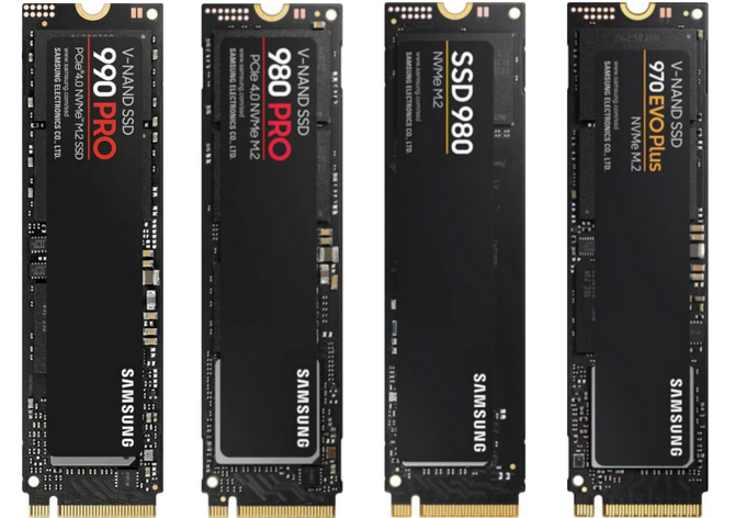 Przegląd nośników SSD NVMe firmy Samsung - Test dysków SSD 980, SSD 980 PRO, SSD 990 PRO i SSD 970 EVO Plus [nc1]