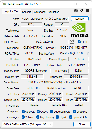 Test Dream Machines RG4060-15PL36 - Notebook do gier z kartą graficzną NVIDIA GeForce RTX 4060 [nc1]