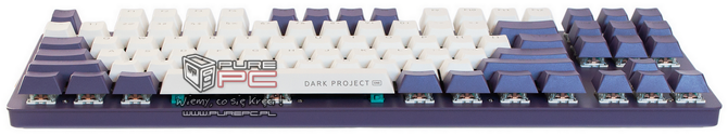 Recenzja klawiatury Dark Project KD87A o nietypowej kolorystyce. Prawdopodobnie najlepszy mechanik do 200 złotych [nc1]