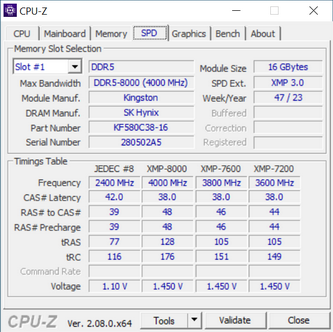 Kingston Fury Renegade RGB 8000 MHz CL38 DDR5 RAM test.  Is fast?  Yes!  Is he paid?  Is fast! [nc1]