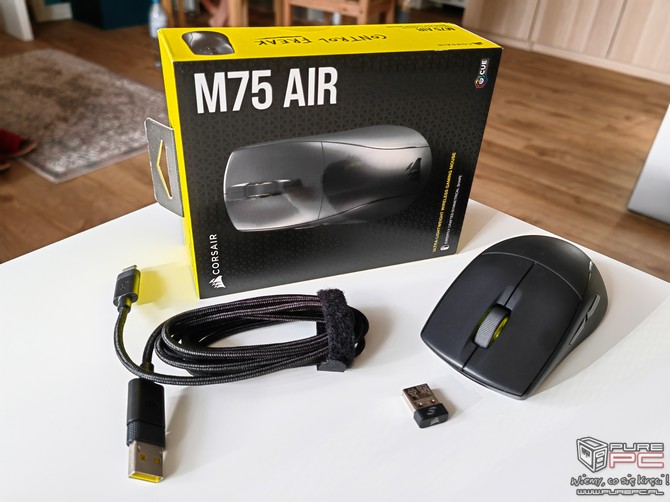 Test myszki Corsair M75 AIR - Bardzo lekka bezprzewodowa mysz o świetnych parametrach. Jednak czy warta jest 700 zł? [nc1]