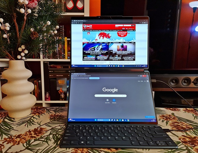 Test Lenovo Yoga Book 9i - Innowacyjny, hybrydowy ultrabook z dwoma znakomitymi ekranami OLED [nc1]