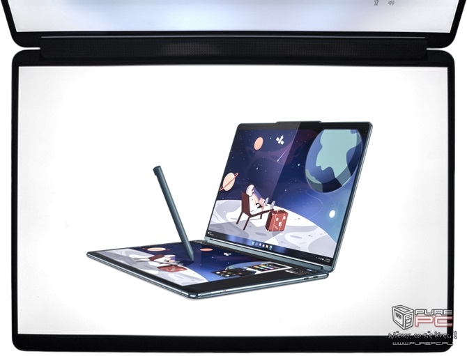 Test Lenovo Yoga Book 9i - Innowacyjny, hybrydowy ultrabook z dwoma znakomitymi ekranami OLED [nc1]