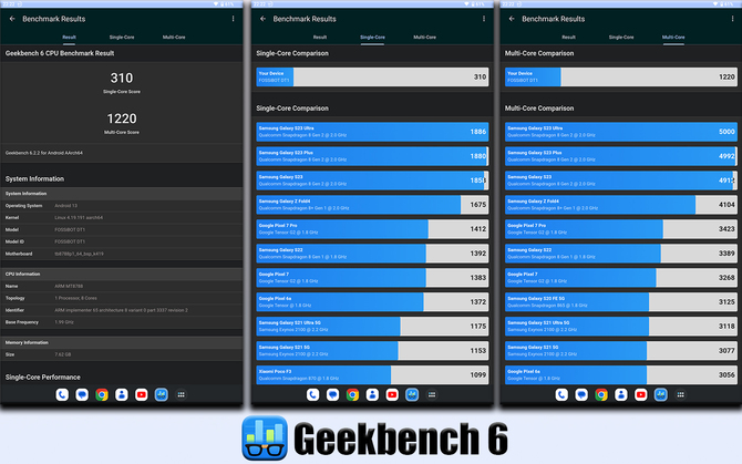 Recenzja FOSSiBOT DT1 - Tani tablet w pancernej obudowie. Obsługa kart SIM, 8 GB RAM i 256 GB wbudowanej pamięci  [30]