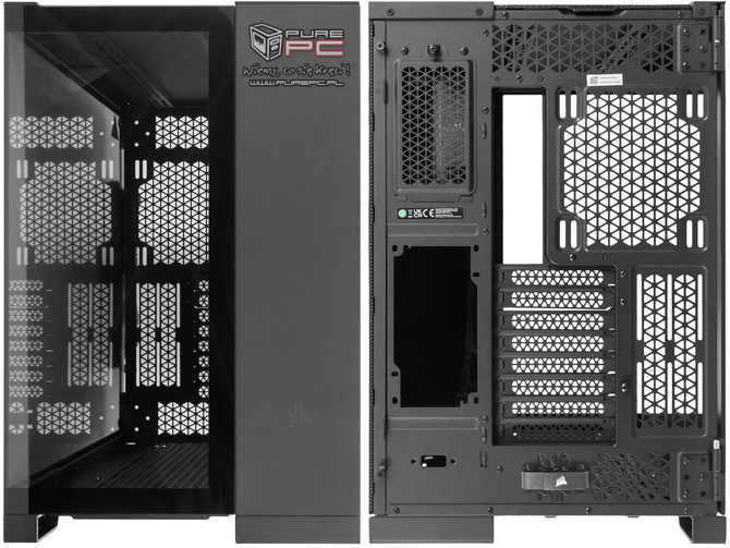 Test obudowy Corsair 6500X - Eleganckie akwarium przygotowane na płyty główne z odwróconymi złączami [nc1]